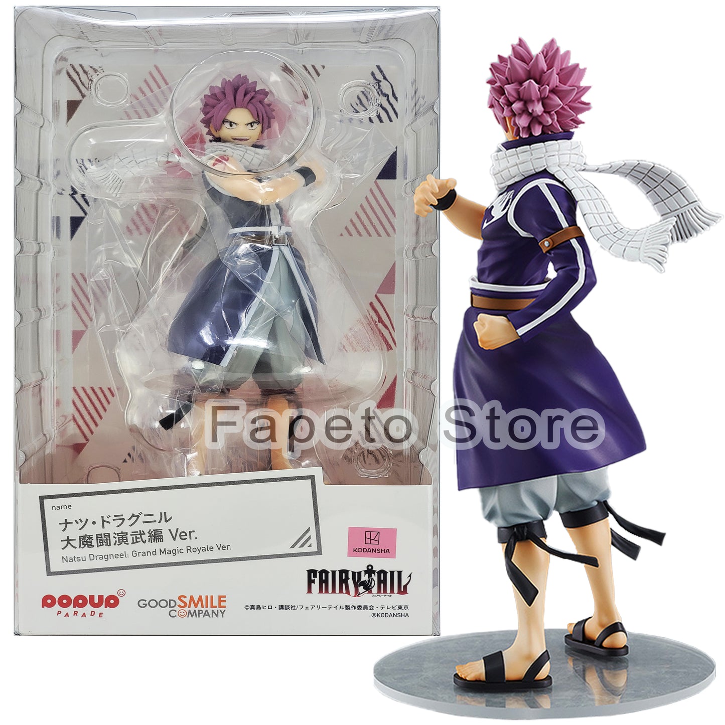 Fairy Tail Final Pop Up Parade Natsu Pvc Figure Grand Magic Version