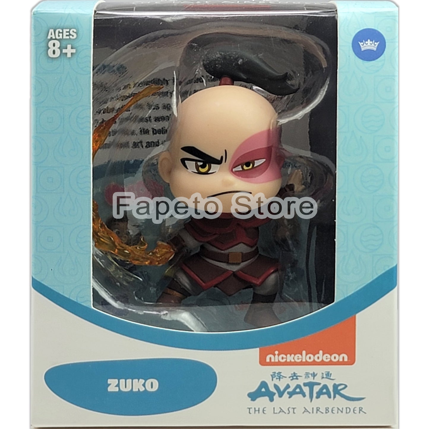Cheebee Avatar The Last Airbender Zuko 3in Figure