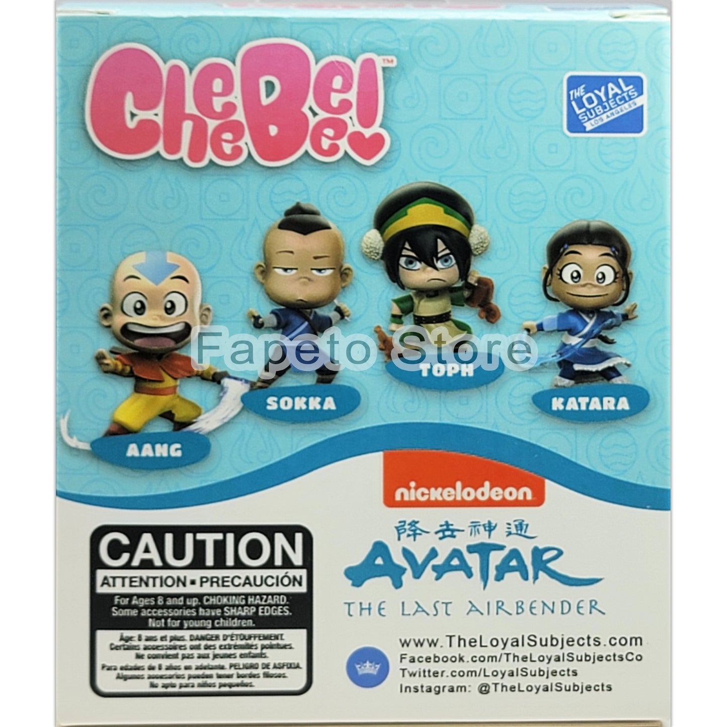 Cheebee Avatar The Last Airbender Zuko 3in Figure