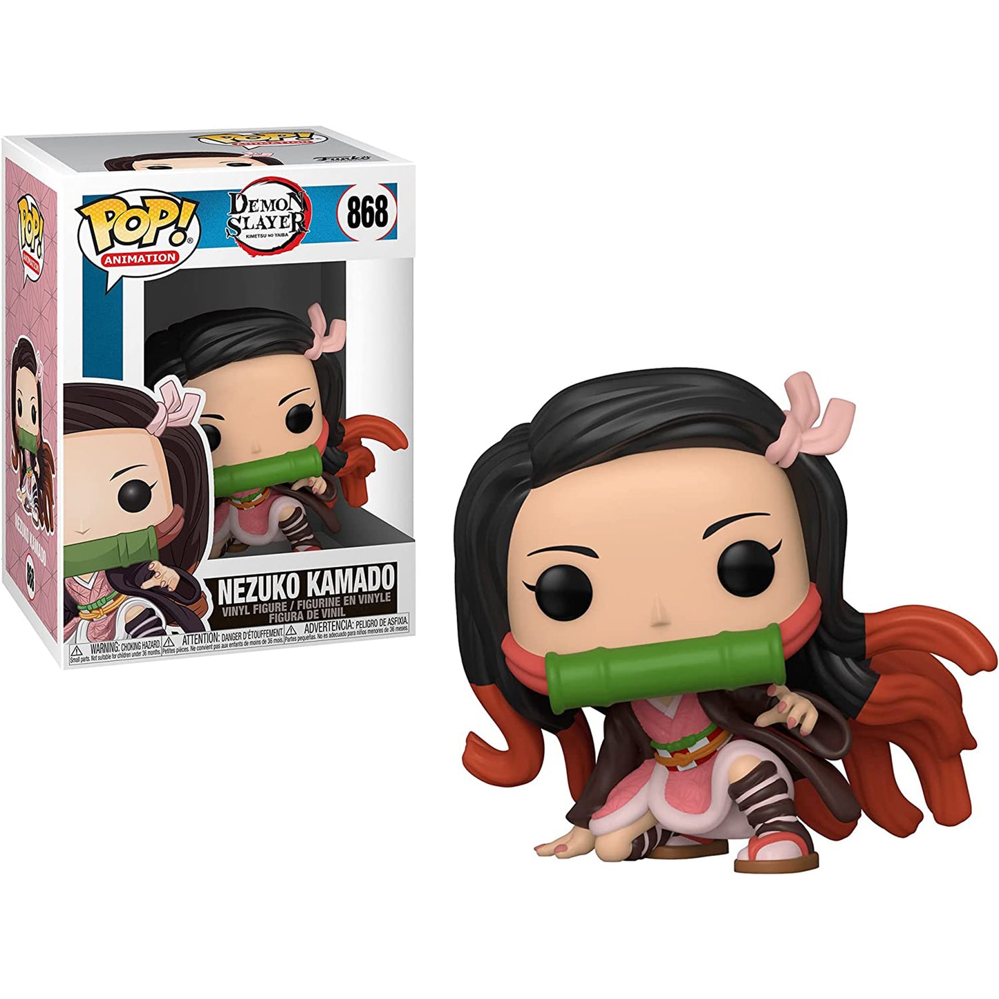 Demon Slayer Set of 5 - Tanjiro Kamado, Inosuke Hashibira, Zenitsu Agatsuma, Nezuko Kamado and Muzan Kibutsuji