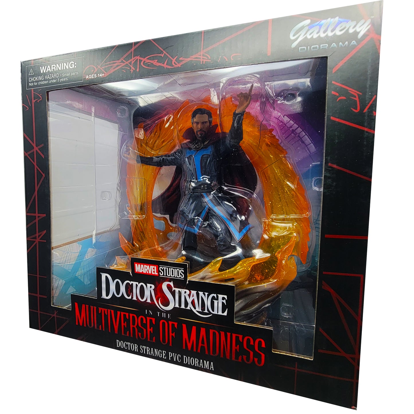 DIAMOND SELECT TOYS Marvel Gallery: Doctor Strange in The Multiverse of Madness PVC Statue, Multicolor, 10 inches