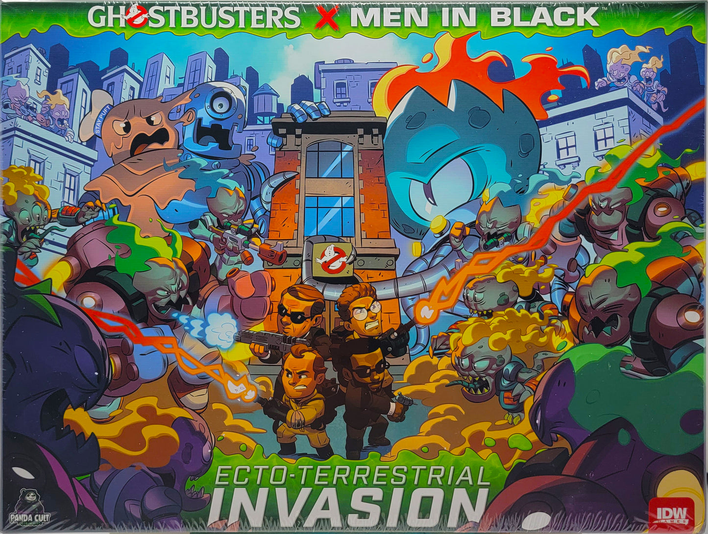 Ghostbusters X Men In Black: Ecto-Terrestrial Invasion - Mix and match iconic characters from Ghostbusters and Men In Black, each with their own unique abilities!