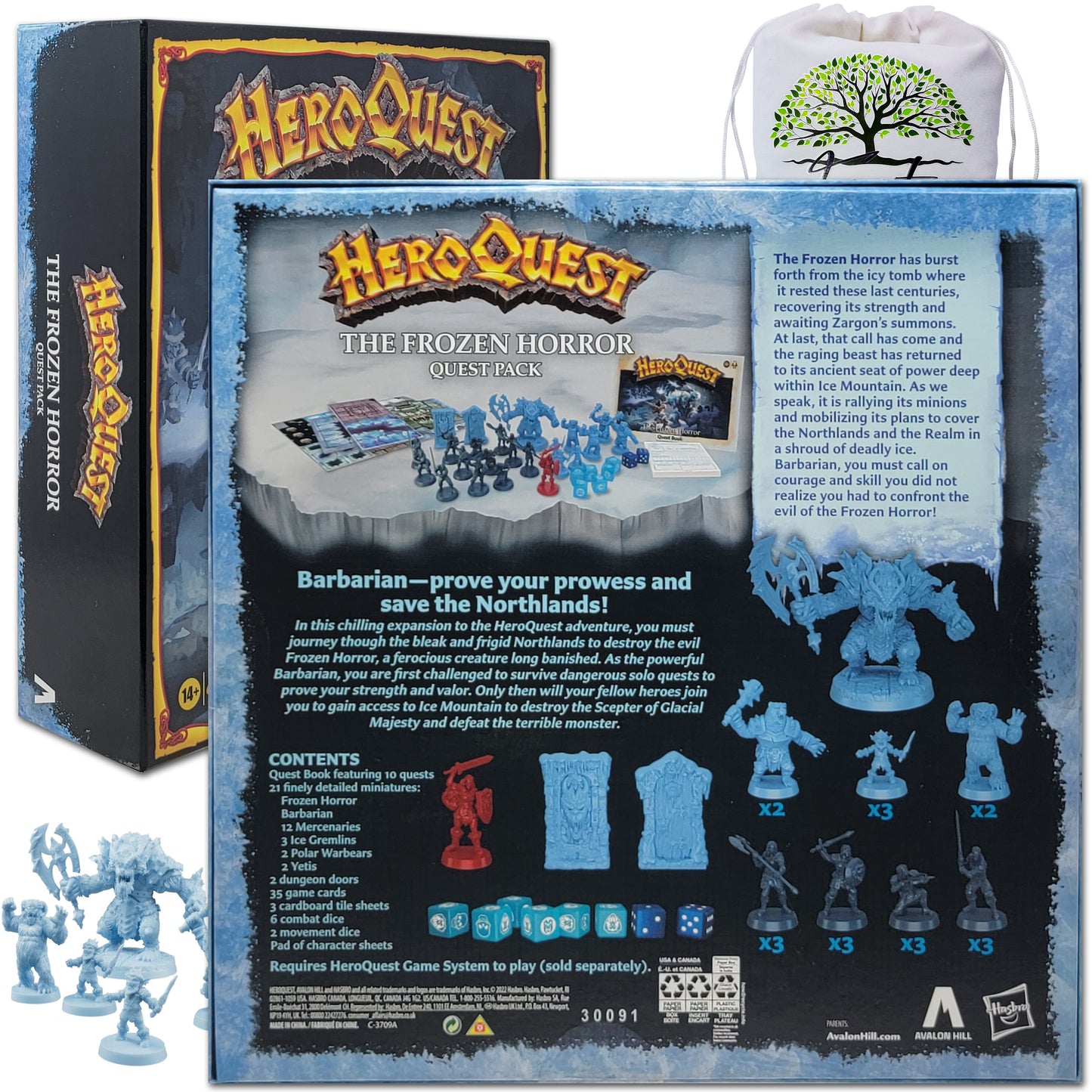 A Fantasy Dungeon crawler Tabletop Game, Bundles of Hero Quest Game System and Expansions, 14+