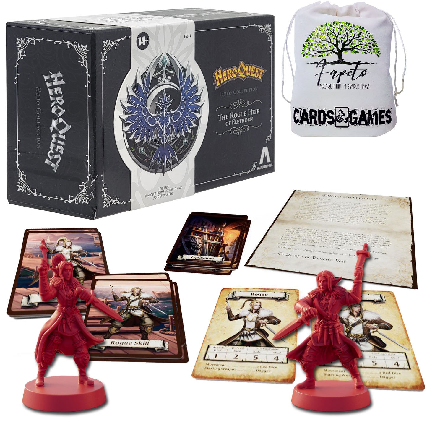 A Fantasy Dungeon crawler Tabletop Game, Bundles of Hero Quest Game System and Expansions, 14+