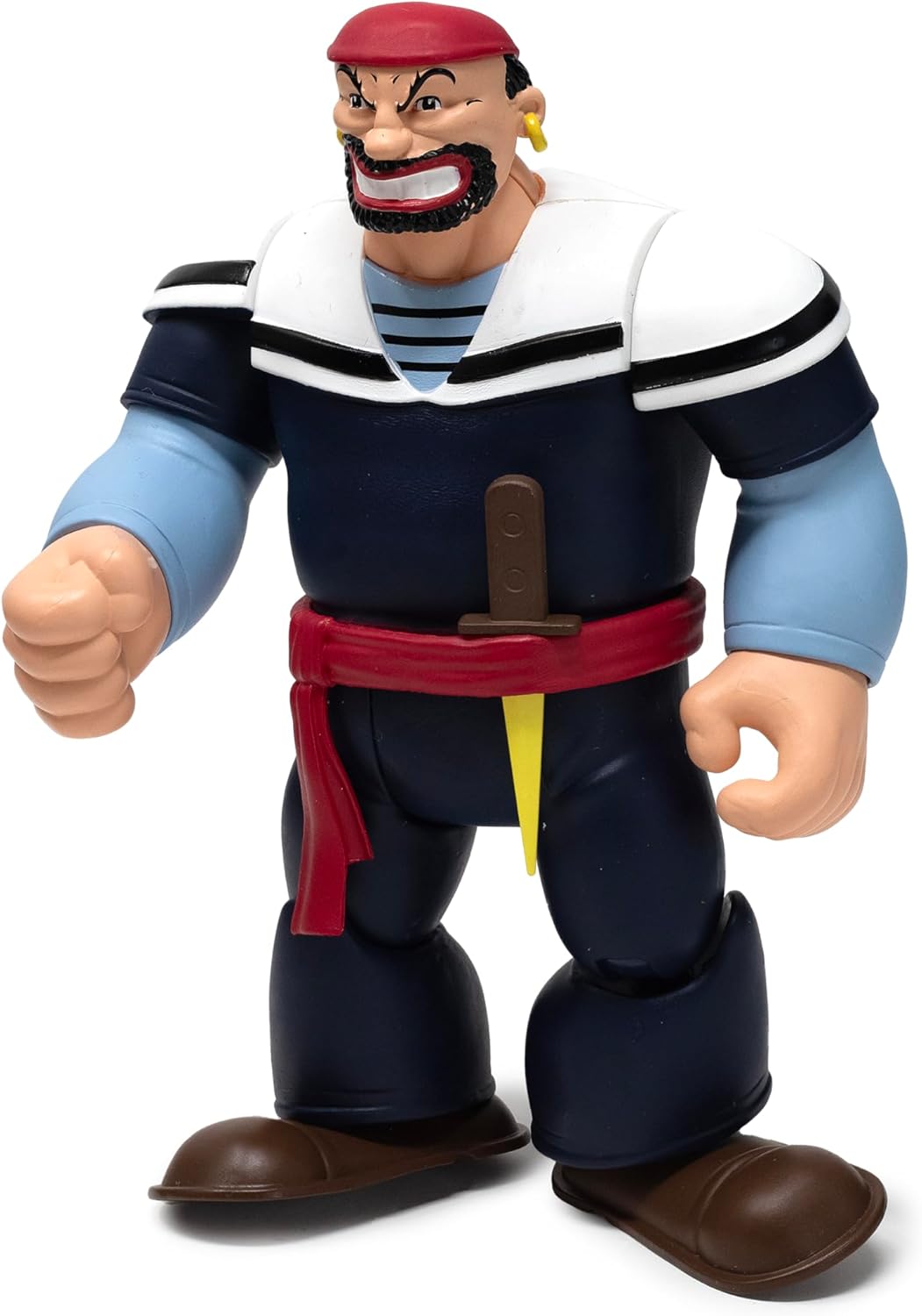 Boss Fight Studio Power Stars Bluto as Sindbad Action Figure – Retro Style Collectible Figurine from Popeye the Sailor Meets Sindbad the Sailor Color Animation with 7 Points of Articulation – 5” Scale