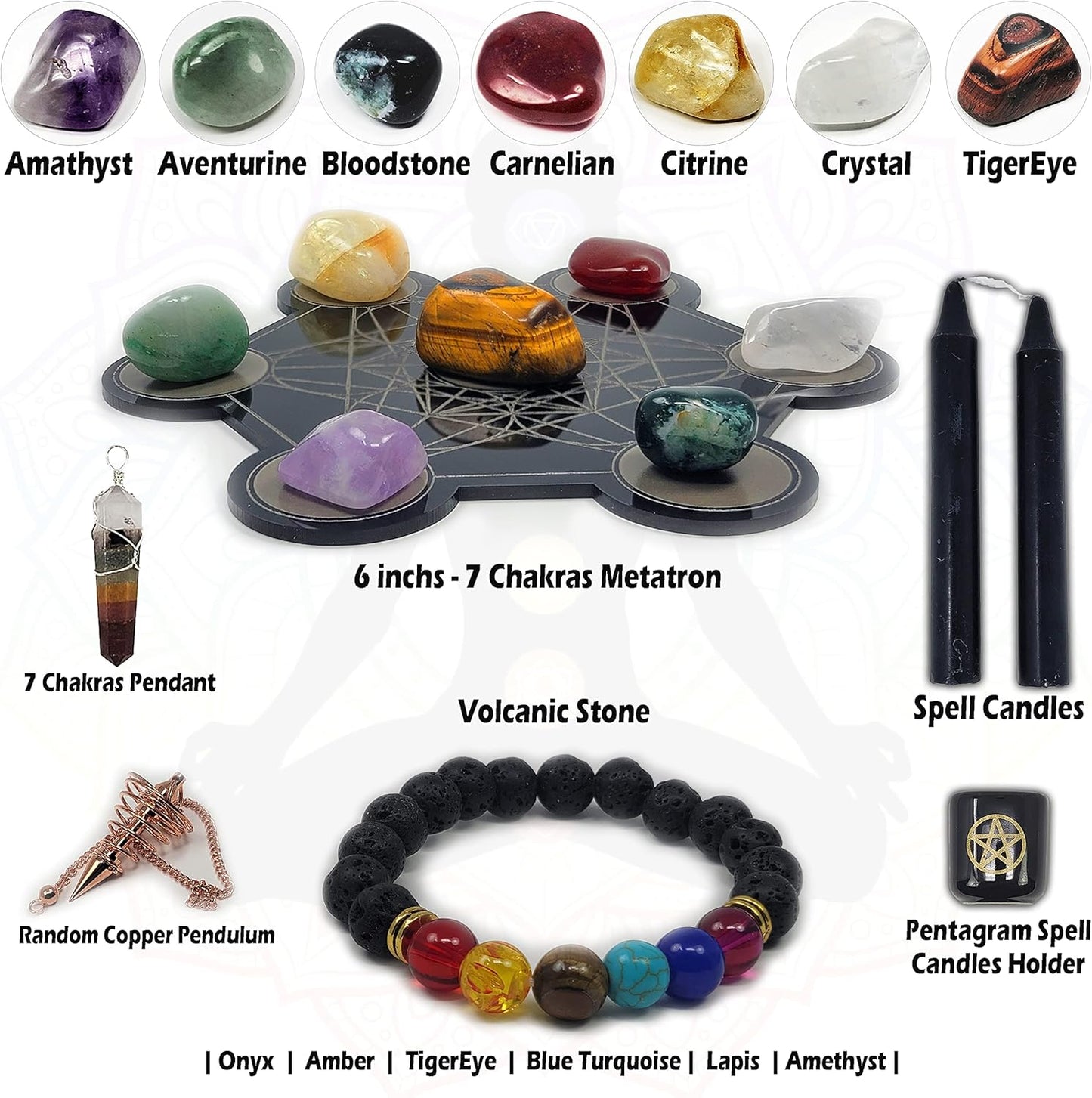 Bundles of Tarot Cards Decks for Fortune Telling & Chakras (Morgan-Greer Tarot Deck)