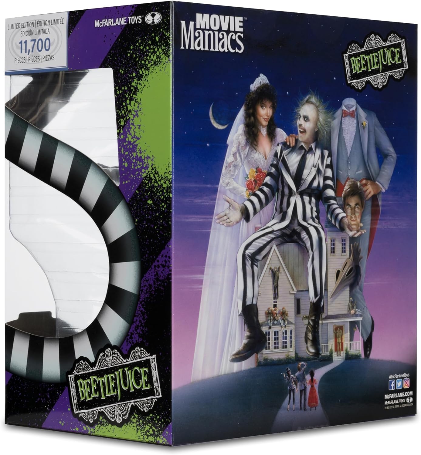 McFarlane Toys - Beetlejuice 6in Posed Figure