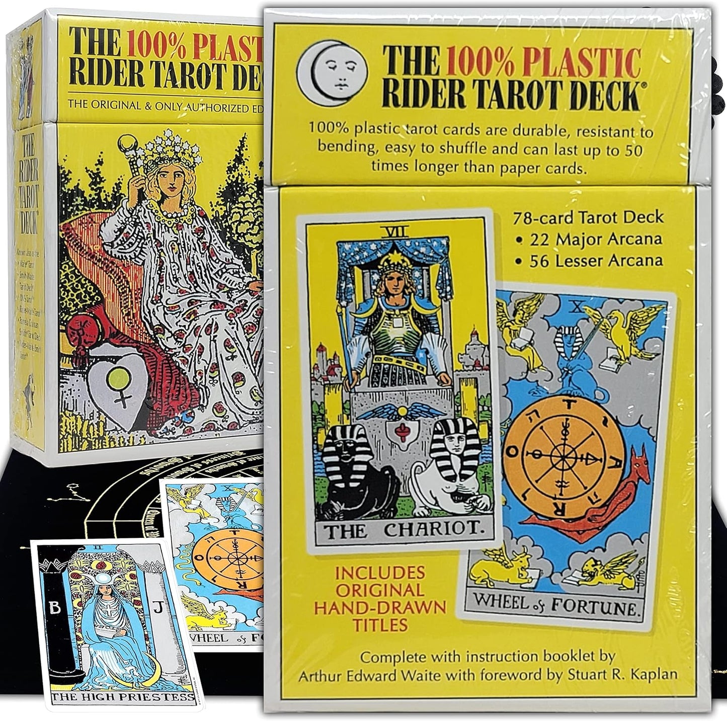 Bundles Tarot and Oracles, Cards Decks for Fortune Telling & Chakras (PlasticRider Tarot Deck)