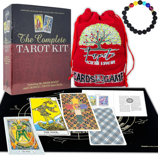 Bundles Tarot & Oracles, Cards Decks for Fortune Telling & Chakras (The Complete Tarot Kit)
