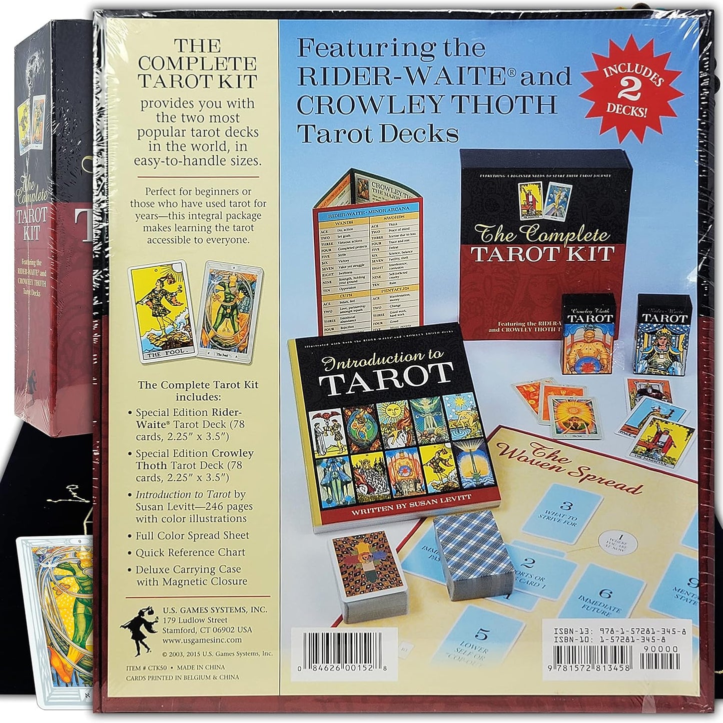 Bundles Tarot & Oracles, Cards Decks for Fortune Telling & Chakras (The Complete Tarot Kit)