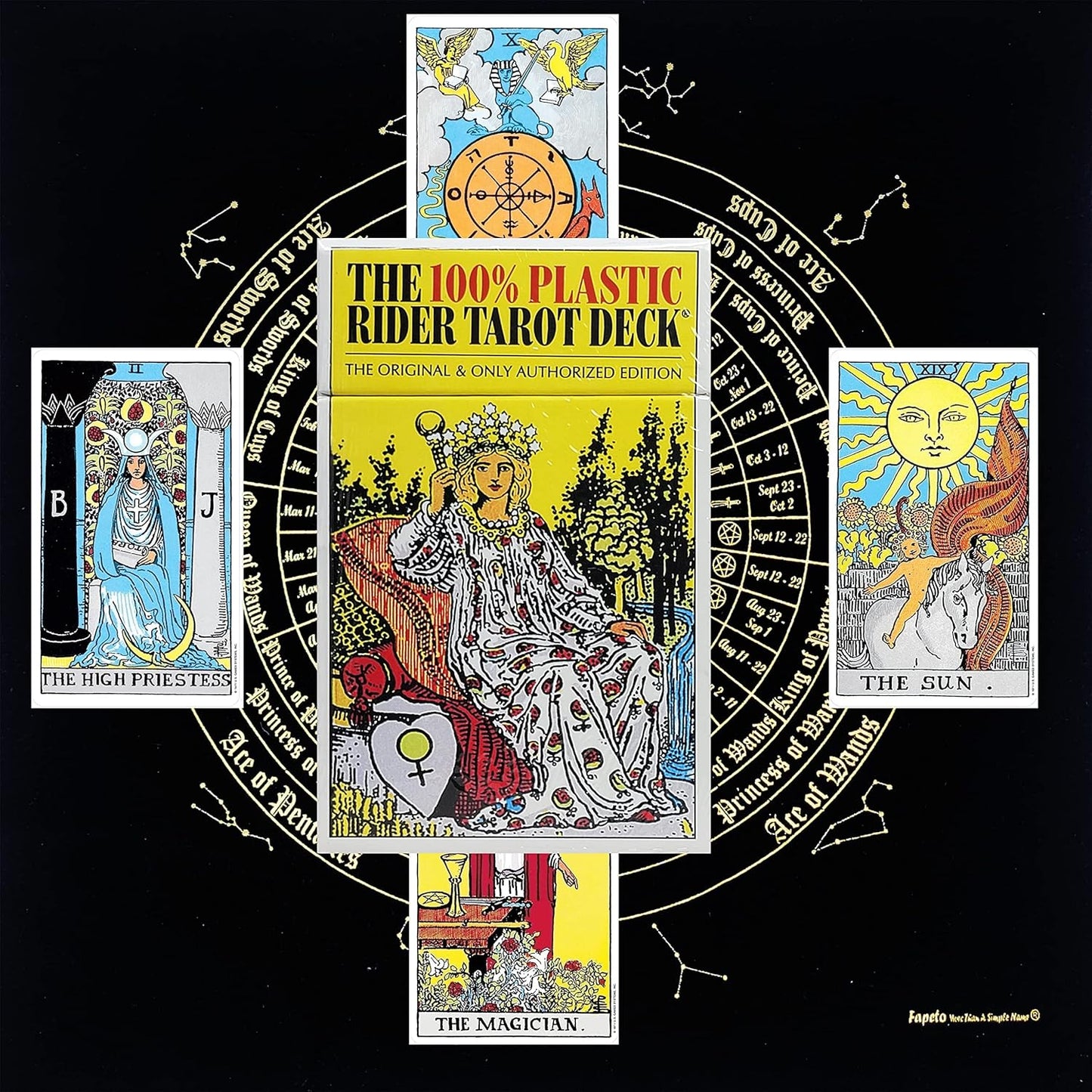 Bundles Tarot and Oracles, Cards Decks for Fortune Telling & Chakras (PlasticRider Tarot Deck)