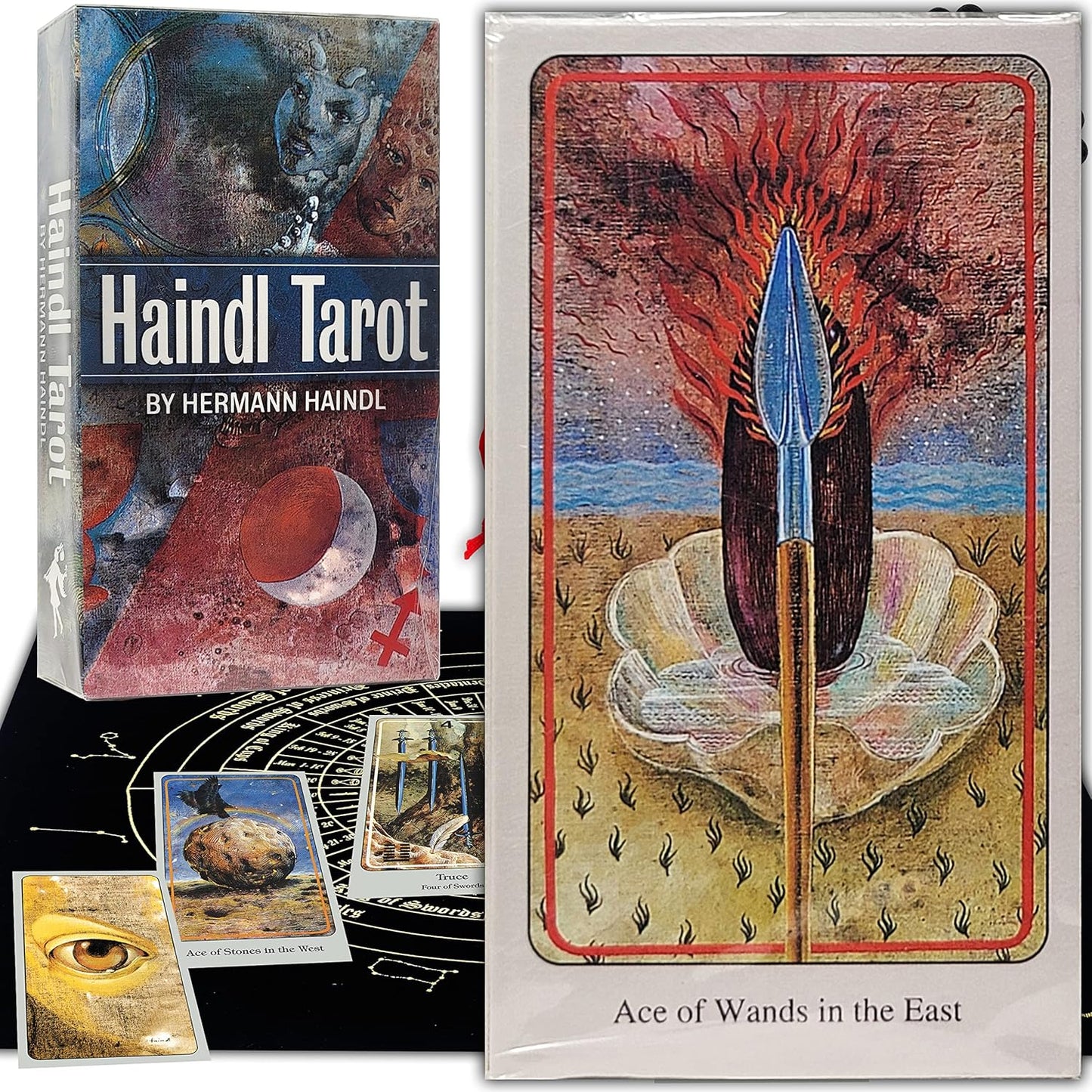 Bundles Tarot & Oracles, Cards Decks for Fortune Telling & Chakras (Haindll Tarot)