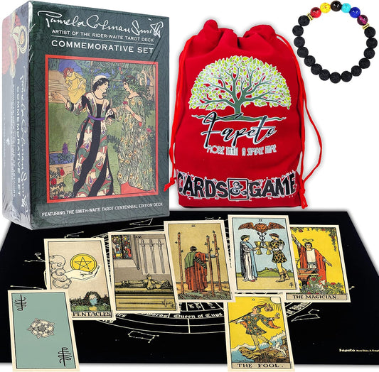 Bundles Tarot & Oracles, Cards Decks for Fortune Telling & Chakras (Pamela Commemorative Set)