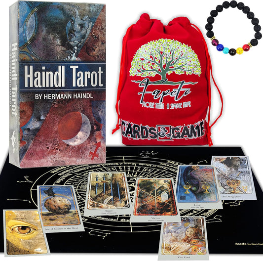 Bundles Tarot & Oracles, Cards Decks for Fortune Telling & Chakras (Haindll Tarot)