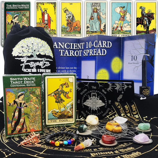 Bundles of Tarot Cards Decks for Fortune Telling & Chakras (Smith-Waite Centennial Tarot Deck)