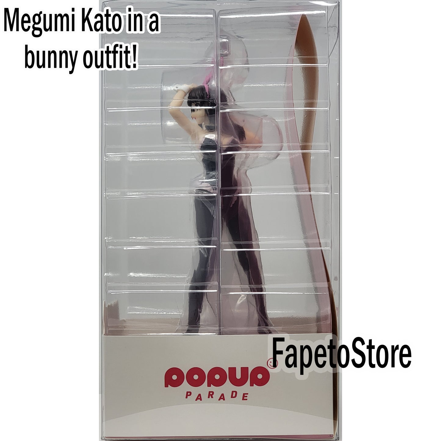 Anime POP UP PARADE figure Megumi Kato in a bunny outfit