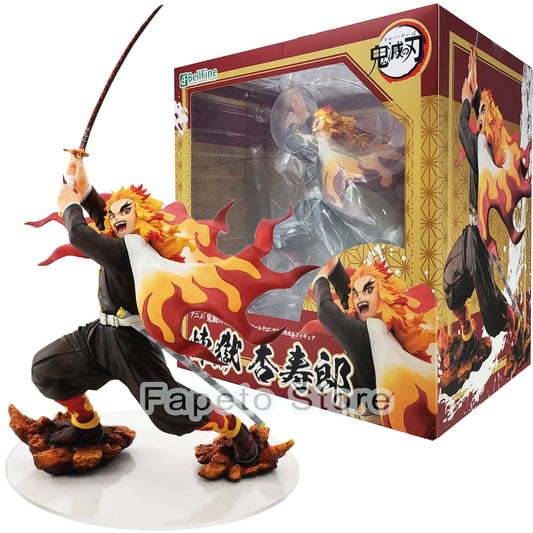 Demon Slayer Kimetsu Kyojuro Rengoku 1/8 Pvc Figure