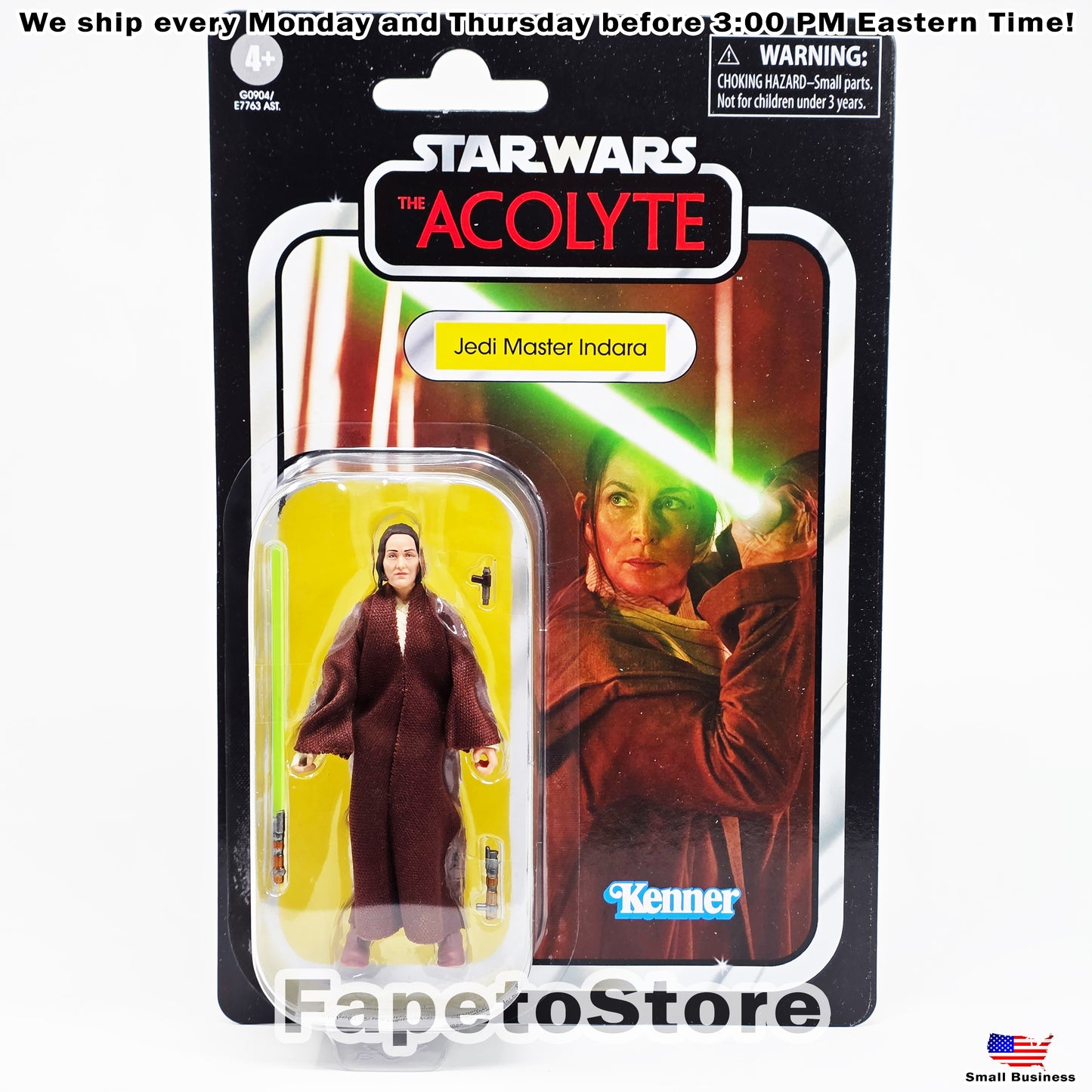 Star Wars The Vintage Collection Jedi Master Indara, Star Wars: The Acolyte 3.75 Inch Collectible Action Figure