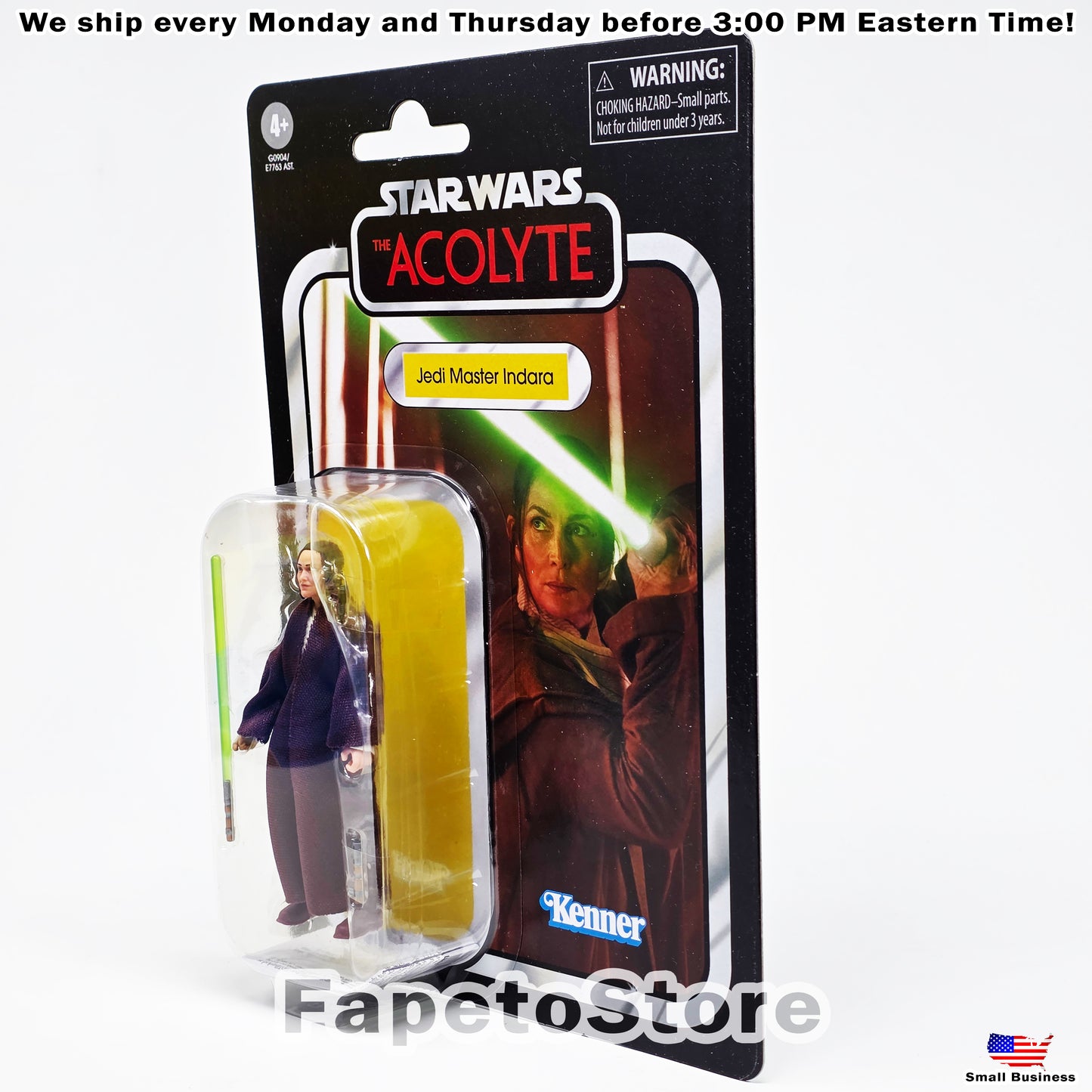 Star Wars The Vintage Collection Jedi Master Indara, Star Wars: The Acolyte 3.75 Inch Collectible Action Figure