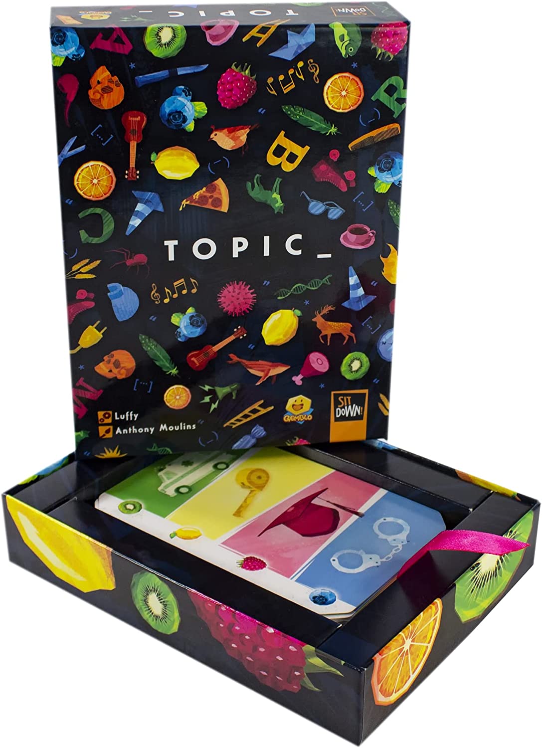 Topic - Card Game, Chaotic Party Word Game