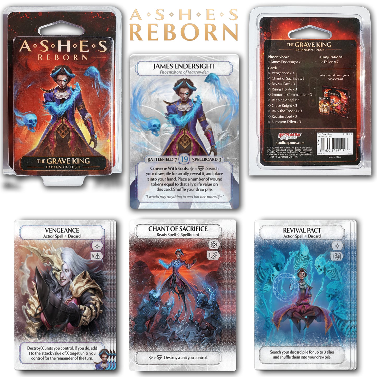 Ashes Reborn: The Law of Lions Deluxe Expansion Game Bundle With  The Queen of Lightning, The Grave King,  The King of Titans,  The Spirits of Memoria  and Fapeto Drawstring Random Color Bag