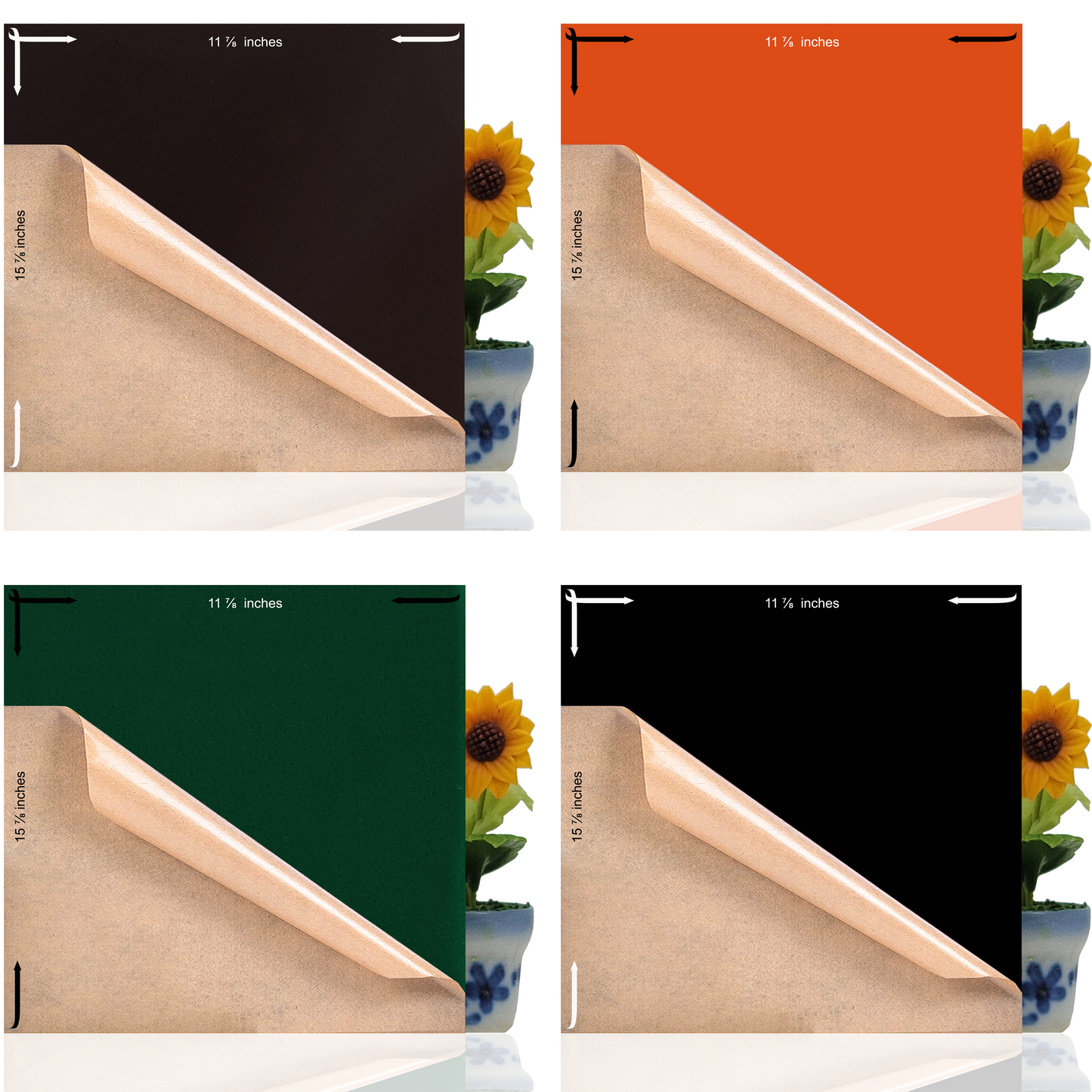 z- Cast Acrylic Sheets |1/8 - 3mm Thick |  Variety Pack Colors for Laser Cutter, Engraving, CNC machines, DIY Projects, 12x16 Approx. Double Kraft Paper, Handcrafts and Home Decorations - 10 Pack
