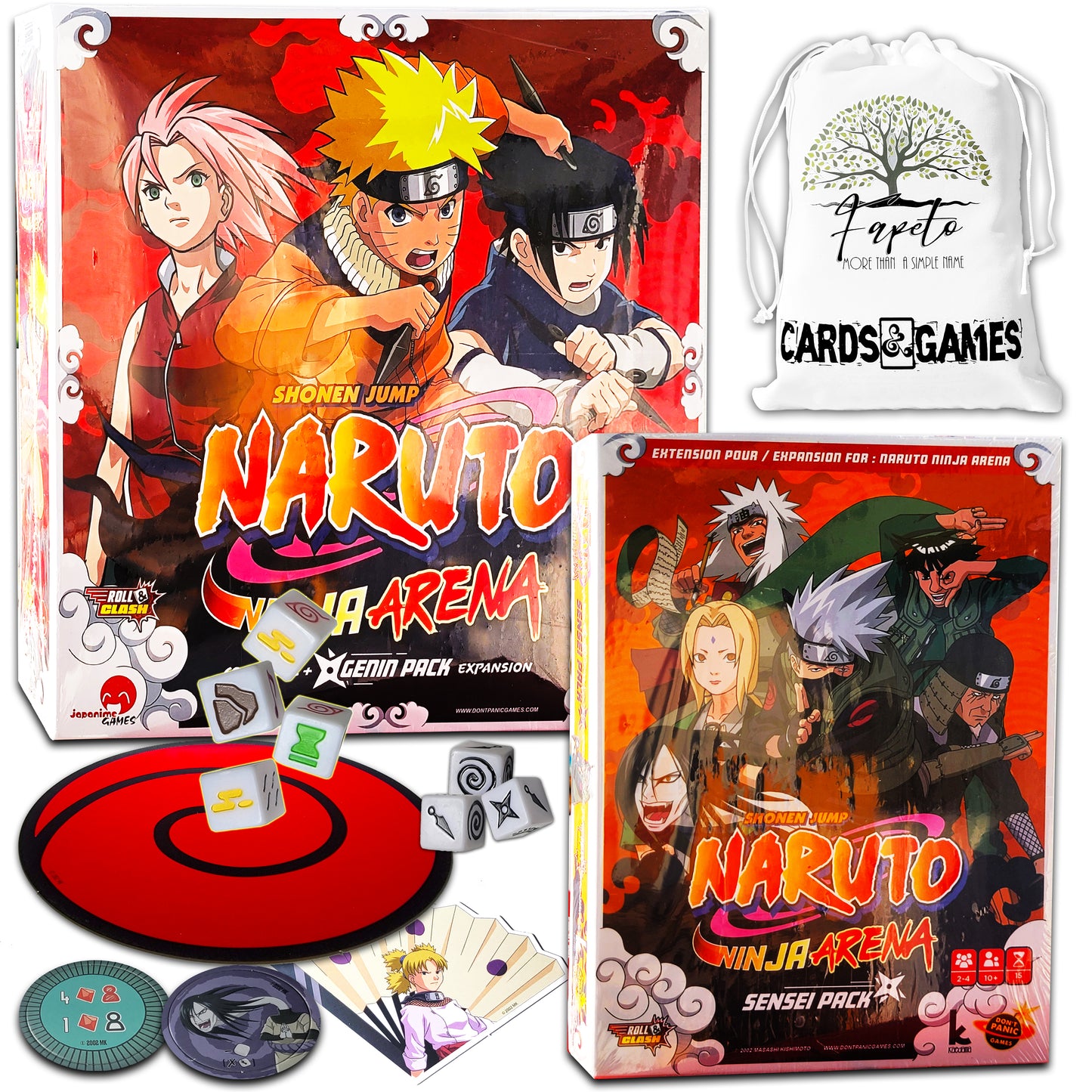 Naruto: Ninja Arena – Genin Pack Expansion, Board Game