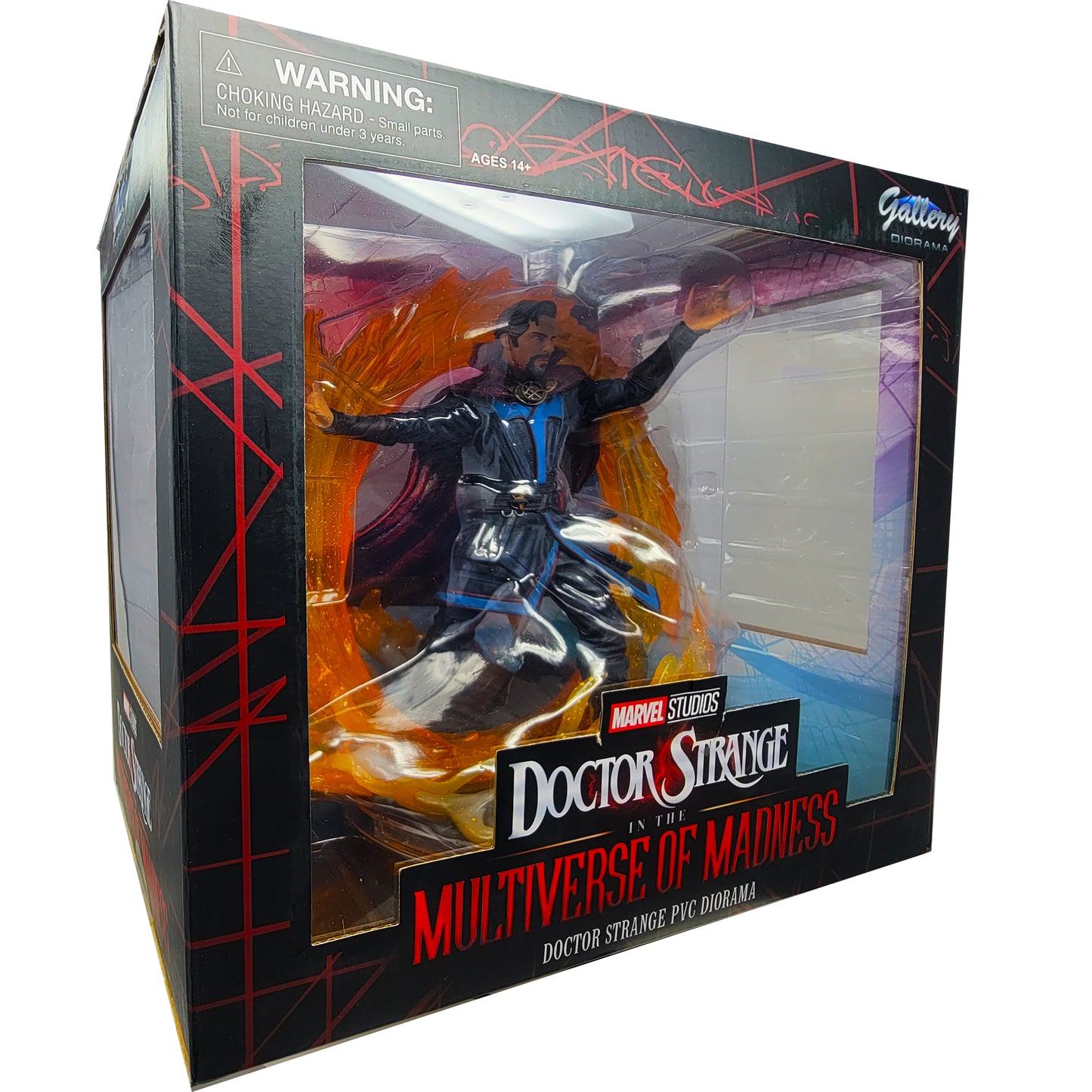 DIAMOND SELECT TOYS Marvel Gallery: Doctor Strange in The Multiverse of Madness PVC Statue, Multicolor, 10 inches