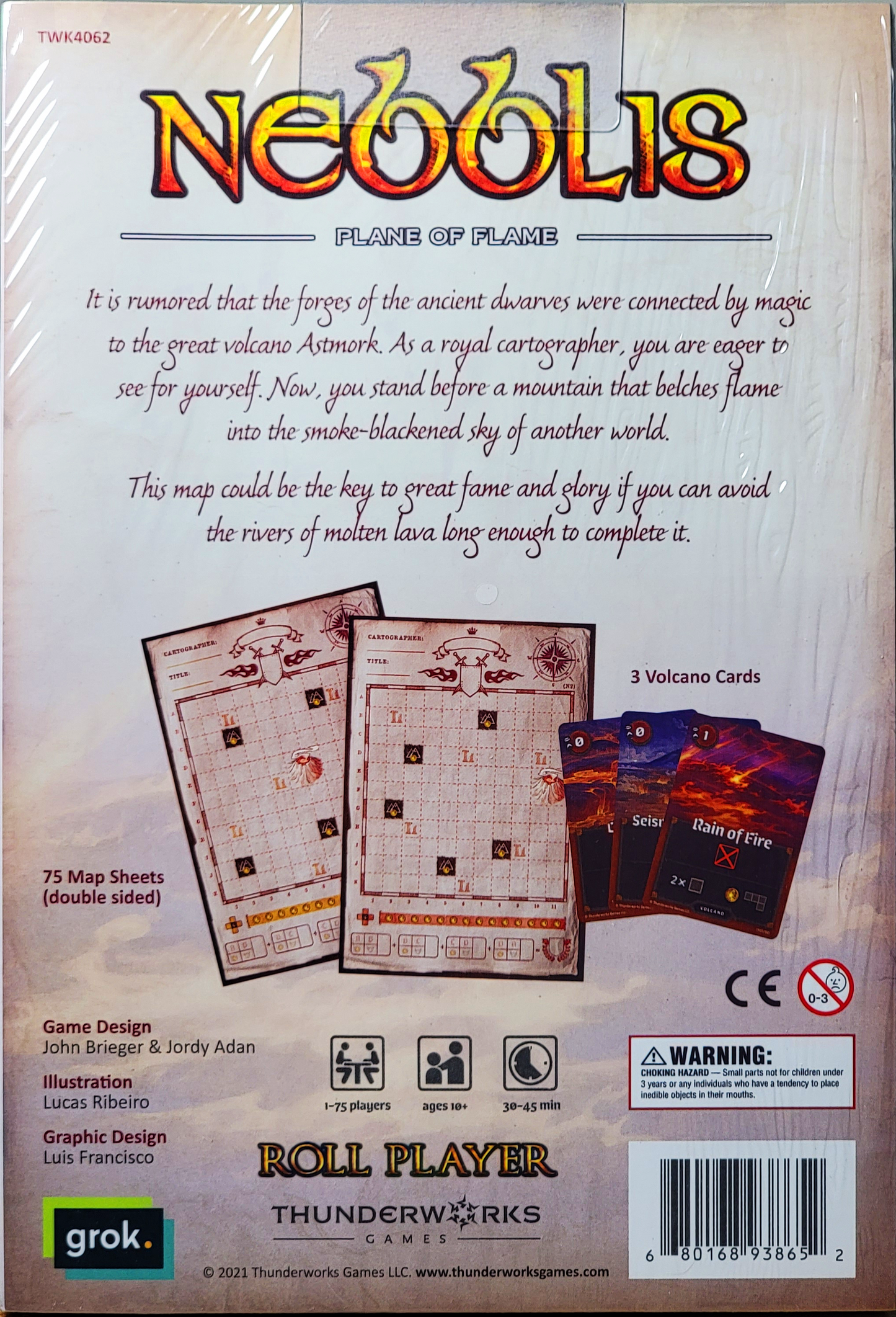 Cartographers Nebblis, Affril and Undercity Expansions pack