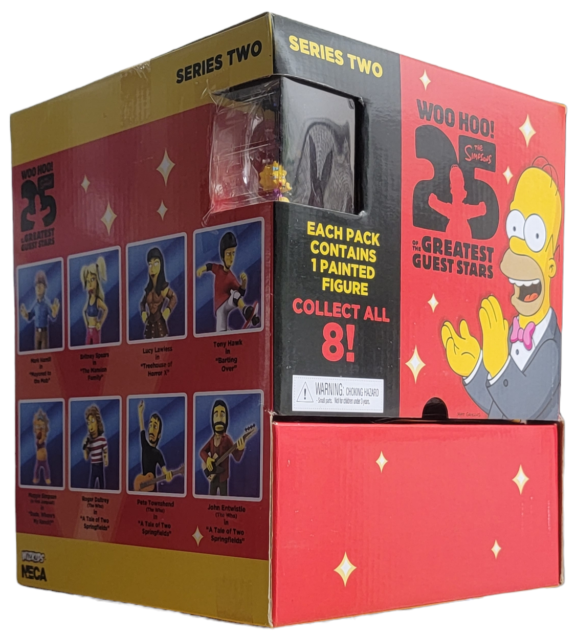 The Simpsons 25th Anniversary 2-inch Mini Figures: Series 2 Gravity Feed Display (24)