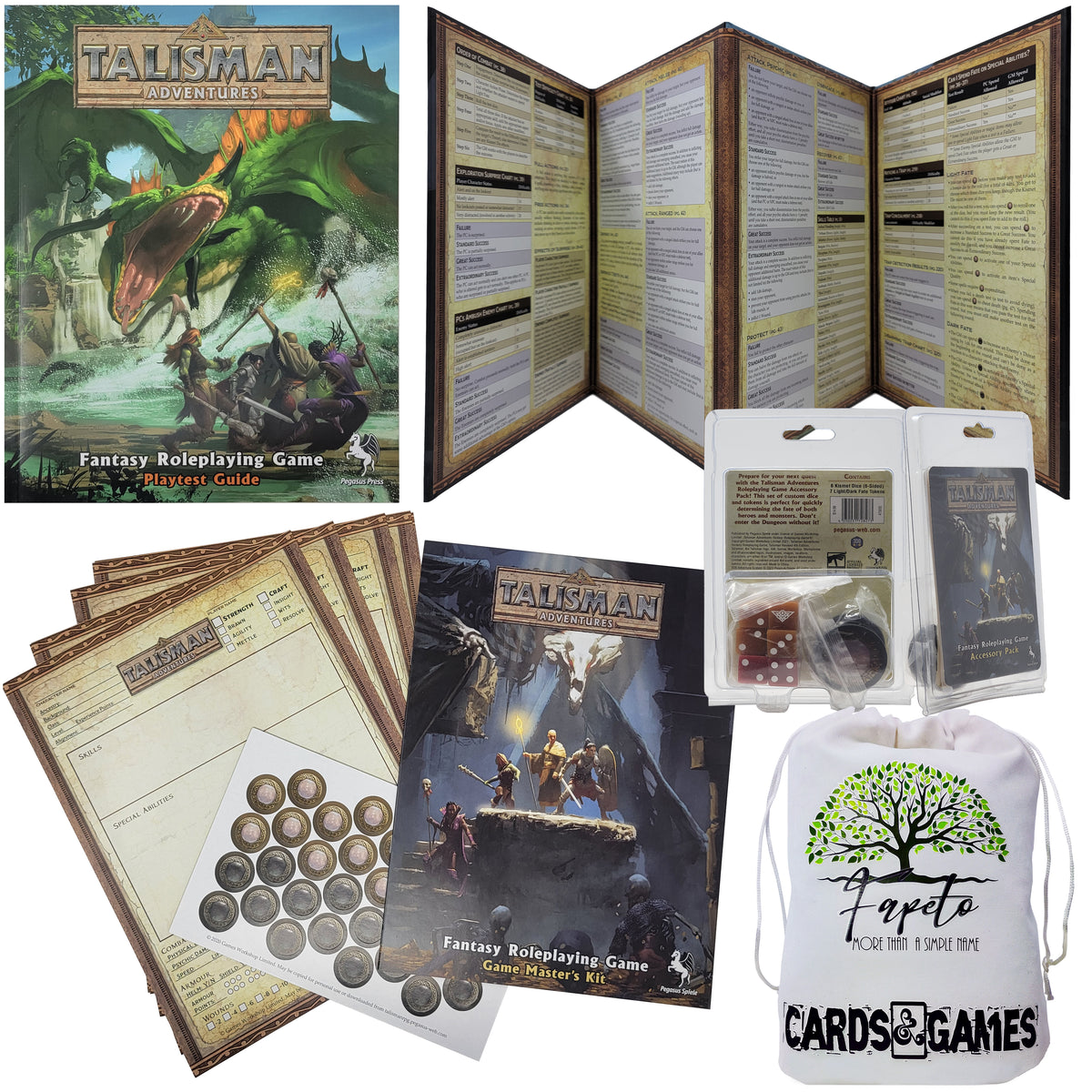 Talisman Rpg Map Fantasy Roleplaying Game Talisman Adventure Playtest Guide, Game Maste ...