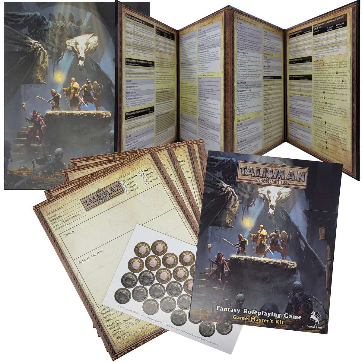 Talisman Rpg Map Fantasy Roleplaying Game Talisman Adventure Playtest Guide, Game Maste ...
