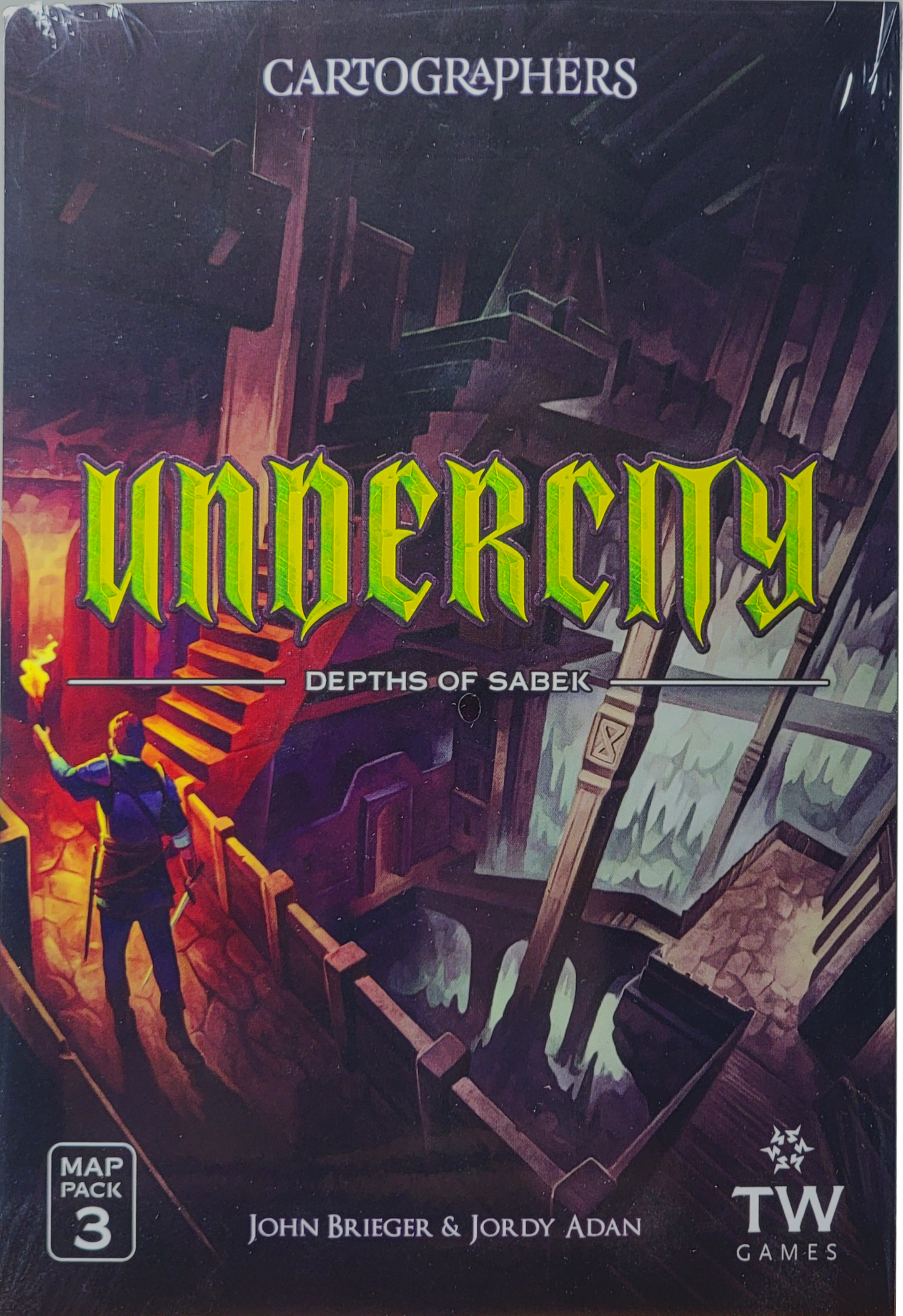 Cartographers Nebblis, Affril and Undercity Expansions pack