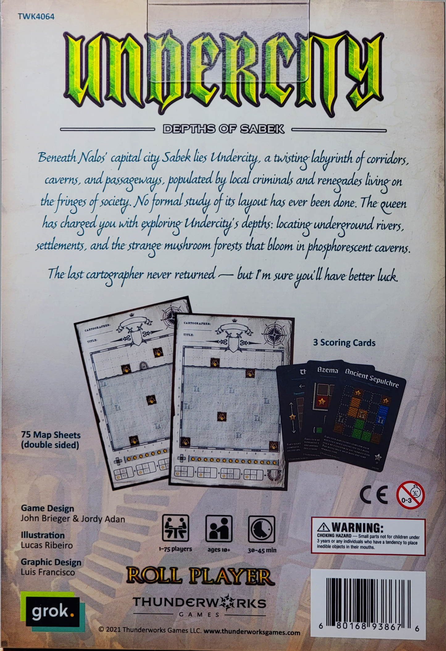Cartographers Nebblis, Affril and Undercity Expansions pack
